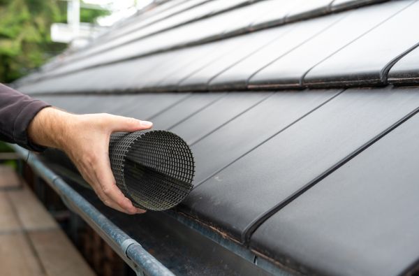 Gutter Mesh Installation in Pasadena